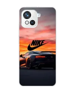 Чехол для Blackview Oscal C80 с картинкой «Nike и суперкар»