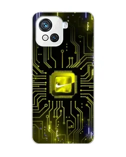 Чехол для Blackview Oscal C80 с картинкой «Nike — золотая искра»