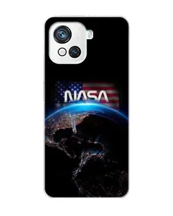 Чехол для Blackview Oscal C80 с картинкой «Земля из космоса NASA»