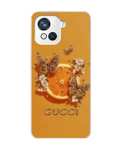 Чехол для Blackview Oscal C80 с картинкой «Gucci — золотые бабочки» Чехол для Blackview Oscal C80 с картинкой «Gucci — золотые бабочки»