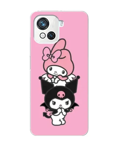 Чехол для Blackview Oscal C80 с картинкой «My Melody и Kuromi» Чехол для Blackview Oscal C80 с картинкой «My Melody и Kuromi»