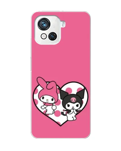Чехол для Blackview Oscal C80 с картинкой «Kuromi и My Melody» Чехол для Blackview Oscal C80 с картинкой «Kuromi и My Melody»