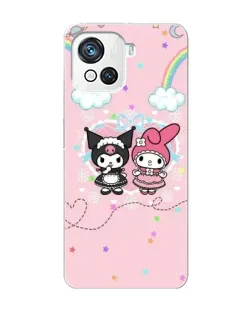 Чехол для Blackview Oscal C80 с картинкой «My Melody и Kuromi» Чехол для Blackview Oscal C80 с картинкой «My Melody и Kuromi»