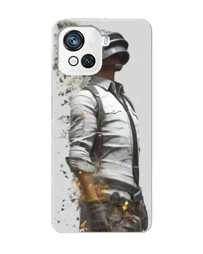 Чехол для Blackview Oscal C80 с картинкой «PUBG — боец в пыли»