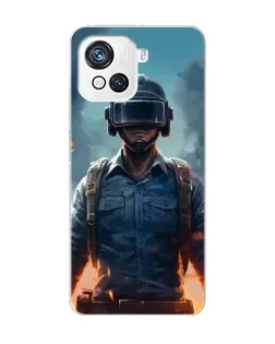 Чехол для Blackview Oscal C80 с картинкой «PUBG — реалистичный герой»