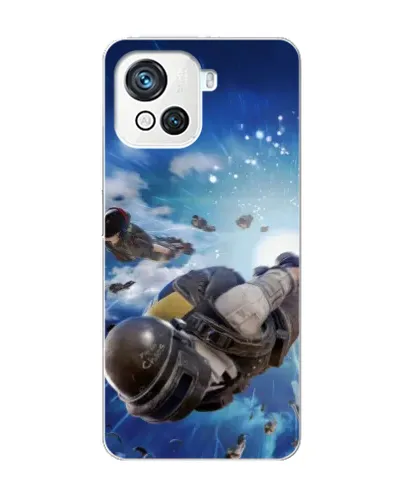 Чехол для Blackview Oscal C80 с картинкой «Десант PUBG — прыжок»