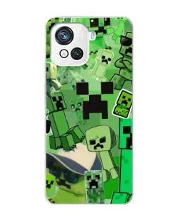 Чохол для Blackview Oscal C80 з картинкою «Кріпери Minecraft»
