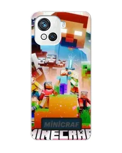 Чохол для Blackview Oscal C80 з картинкою «Minecraft герої гри»