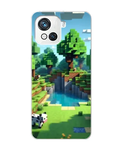 Чохол для Blackview Oscal C80 з картинкою «Minecraft літній день»