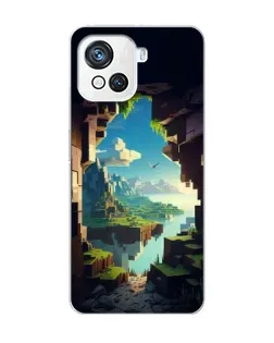 Чохол для Blackview Oscal C80 з картинкою «Вид з печери»