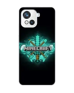 Чохол для Blackview Oscal C80 з картинкою «Minecraft Diamond лого»
