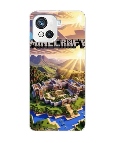 Чохол для Blackview Oscal C80 з картинкою «Minecraft панорама»
