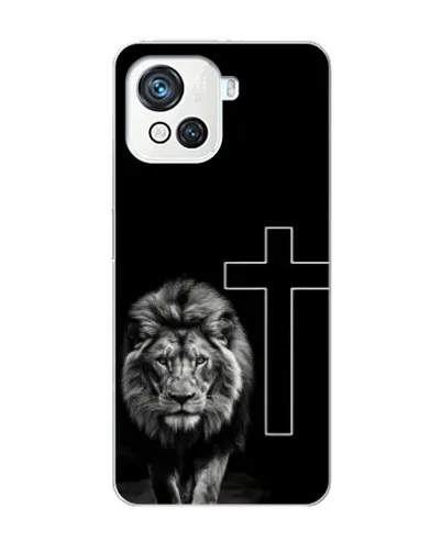 Чехол для Blackview Oscal C80 с картинкой «Лев и Крест»