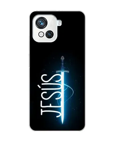 Чехол для Blackview Oscal C80 с картинкой «Меч Духа Jesus»