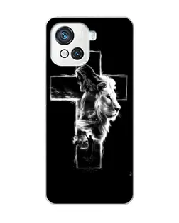 Чехол для Blackview Oscal C80 с картинкой «Сияющий крест Jesus»