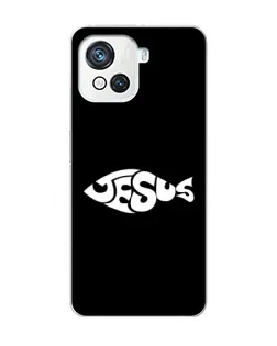 Чехол для Blackview Oscal C80 с картинкой «Рыба Jesus»