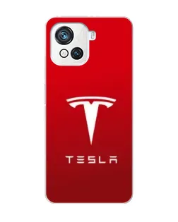 Чехол для Blackview Oscal C80 с картинкой «Tesla Red Classic»