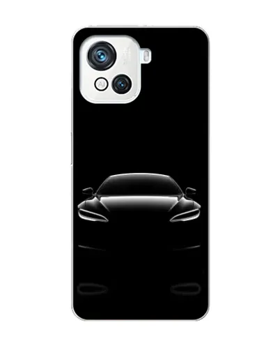 Чехол для Blackview Oscal C80 с картинкой «Силуэт Tesla Night»