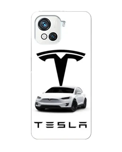 Чехол для Blackview Oscal C80 с картинкой «Tesla White Style»