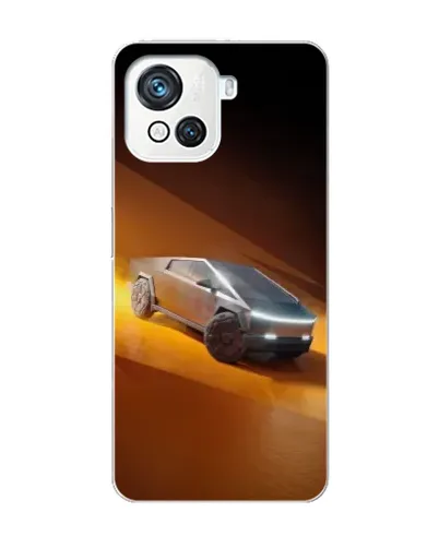 Чехол для Blackview Oscal C80 с картинкой «Cybertruck в пустыне»