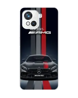 Чехол для Blackview Oscal C80 с картинкой «Mercedes — белый карбон»