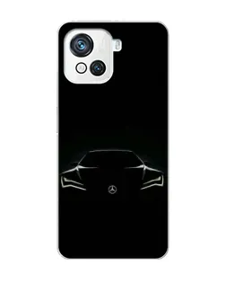 Чехол для Blackview Oscal C80 с картинкой «Mercedes — силуэт авто»