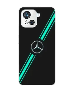 Чехол для Blackview Oscal C80 с картинкой «Спортивные линии Mercedes»