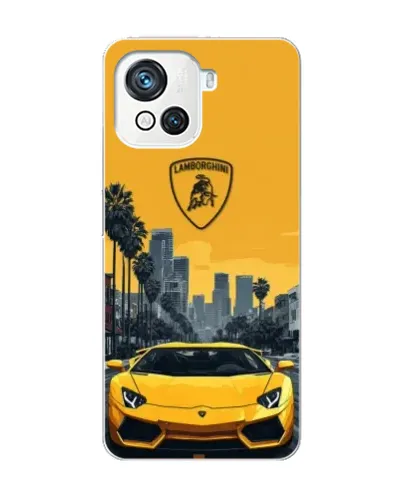Чехол для Blackview Oscal C80 с картинкой «Желтый Lamborghini город» Чехол для Blackview Oscal C80 с картинкой «Желтый Lamborghini город»