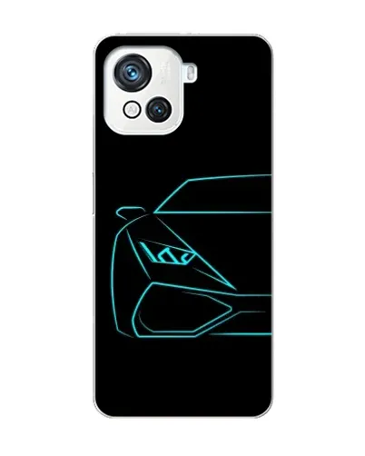Чехол для Blackview Oscal C80 с картинкой «Голубой силуэт Lamborghini» Чехол для Blackview Oscal C80 с картинкой «Голубой силуэт Lamborghini»