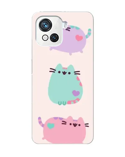 Чехол для Blackview Oscal C80 с картинкой «Pusheen трио» Чехол для Blackview Oscal C80 с картинкой «Pusheen трио»