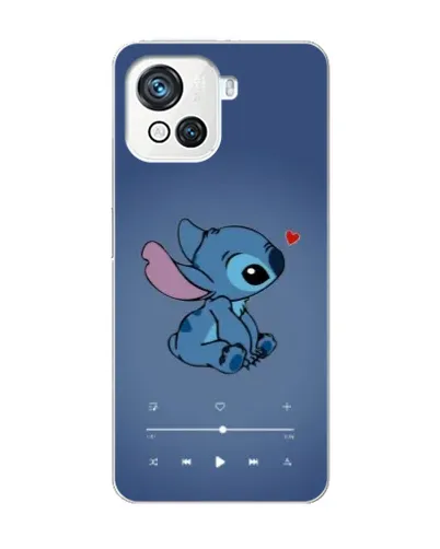 Чехол для Blackview Oscal C80 с картинкой «Музыкальный Stitch»