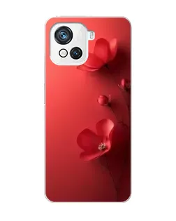 Чехол для Blackview Oscal C80 с картинкой «Маковые соцветия»