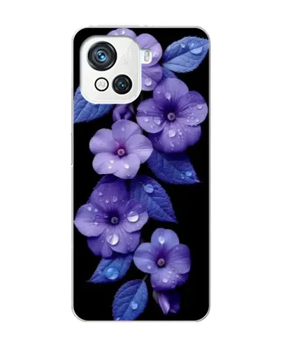 Чехол для Blackview Oscal C80 с картинкой «Фиолетовые цветы с росою» Чехол для Blackview Oscal C80 с картинкой «Фиолетовые цветы с росою»