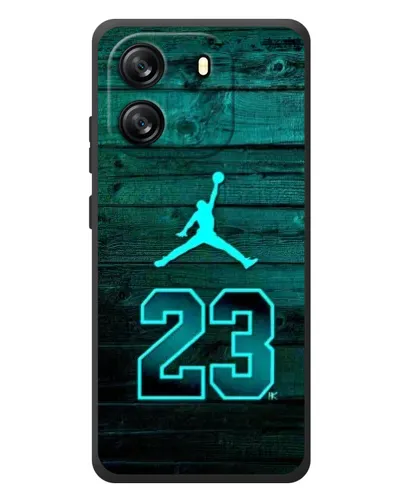 Чехол для Blackview Oscal Flat 1C с картинкой «Jordan Cyan 23» Чехол для Blackview Oscal Flat 1C с картинкой «Jordan Cyan 23»