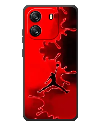 Чехол для Blackview Oscal Flat 1C с картинкой «Jordan Red Smoke» Чехол для Blackview Oscal Flat 1C с картинкой «Jordan Red Smoke»