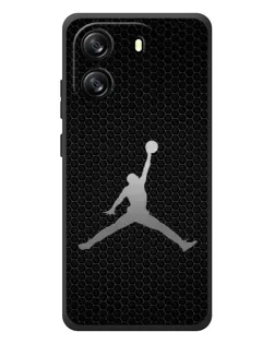 Чехол для Blackview Oscal Flat 1C с картинкой «Jordan Dark Carbon»