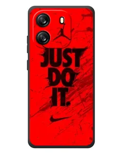 Чехол для Blackview Oscal Flat 1C с картинкой «Nike Just Do It»