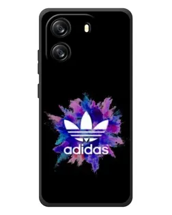 Чехол для Blackview Oscal Flat 1C с картинкой «Взрыв красок Adidas»