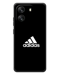 Чехол для Blackview Oscal Flat 1C с картинкой «Черная классика Adidas»