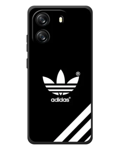 Чехол для Blackview Oscal Flat 1C с картинкой «Adidas с диагональными полосами»