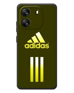 Чехол для Blackview Oscal Flat 1C с картинкой «Оливковый градиент Adidas»