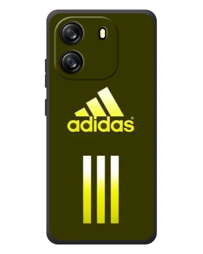 Чехол для Blackview Oscal Flat 1C с картинкой «Оливковый градиент Adidas»