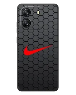 Чехол для Blackview Oscal Flat 1C с картинкой «Nike — карбоновая сетка» Чехол для Blackview Oscal Flat 1C с картинкой «Nike — карбоновая сетка»