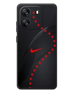 Чехол для Blackview Oscal Flat 1C с картинкой «Абстрактный дизайн Nike»
