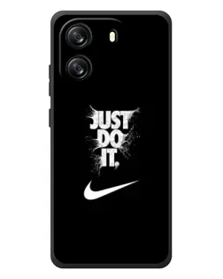 Чехол для Blackview Oscal Flat 1C с картинкой «Текстовый принт Nike»