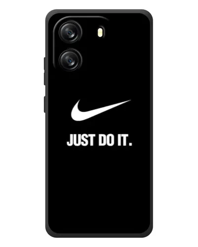 Чехол для Blackview Oscal Flat 1C с картинкой «Классический принт Nike»