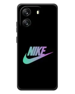 Чехол для Blackview Oscal Flat 1C с картинкой «Nike — городская ночь»