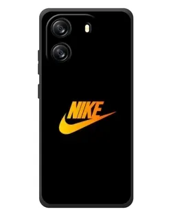 Чехол для Blackview Oscal Flat 1C с картинкой «Золотой логотип Nike»