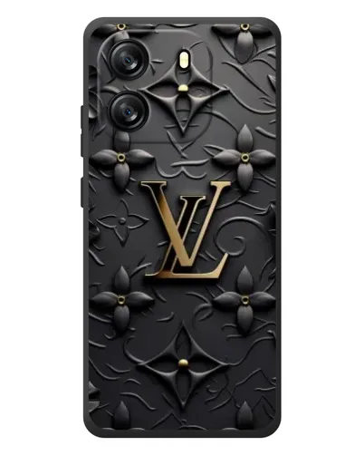 Чехол для Blackview Oscal Flat 1C с картинкой «Кожаная текстура LV»