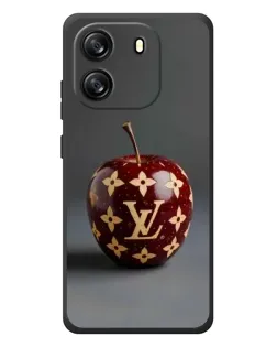 Чехол для Blackview Oscal Flat 1C с картинкой «Красное яблоко LV»